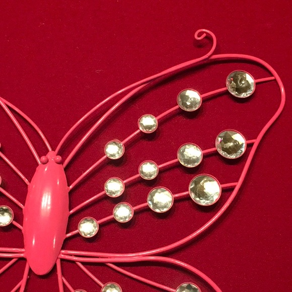 Pink Bedazzled Butterfly - Picture 5 of 14